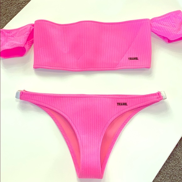 triangl swimwear Other - Brand New Triangl Off The Shoulder/Cheeky Bottom